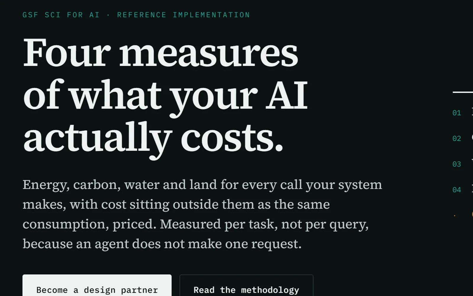Tetrameter product interface
